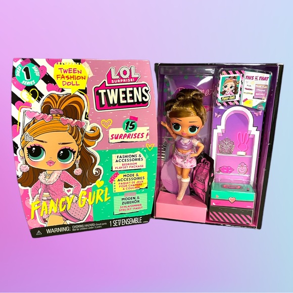 L.O.L. SURPRISE! TWEENS FASHION DOLL PLAYSET BNIB “FANCY GURL” SERIES ONE - Picture 1 of 13